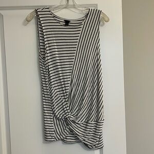 ANN TAYLOR KNOT WAIST TOP